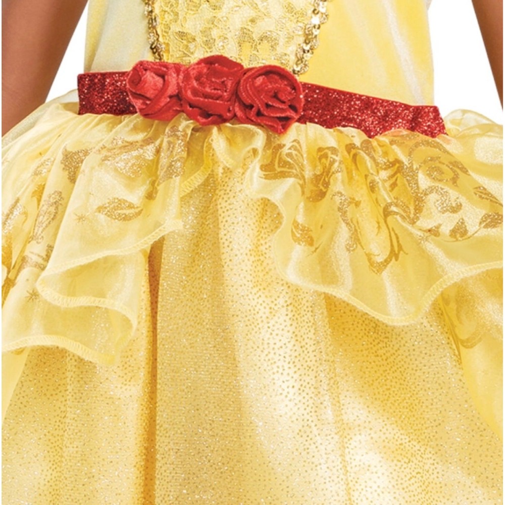 Disney Princess Belle Beauty and the Beast girls Halloween Costume size 3T/4T - Picture 5 of 8